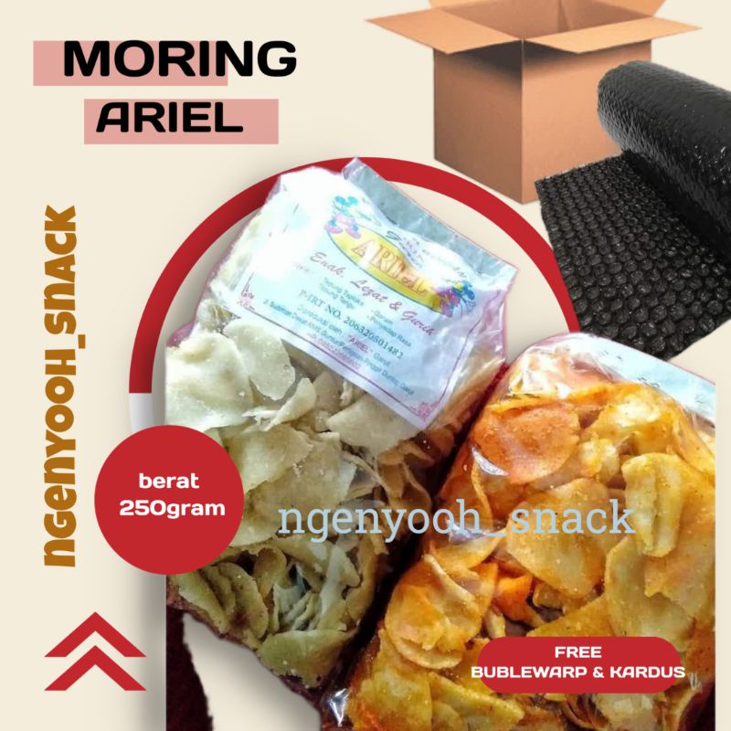 

MORING ARIEL ASLI GARUT 250GRAM FREE BUBLEWARP & KARDUS / CIMOL KERING / CIMOLRING