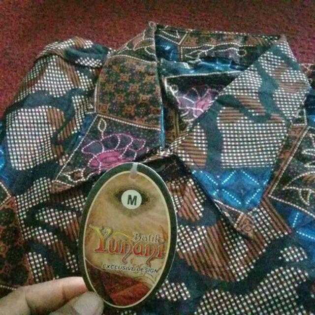 Bswart Batik Hrb026 Kenongo Hem Pendek Padi Pekalongan