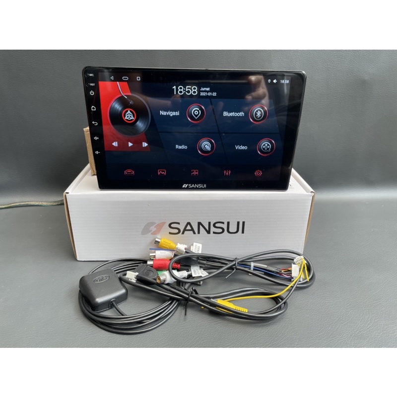 Head Unit Android 9 inch Sansui ram 2gb