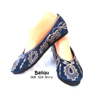 

Flat Shoes Motif Bali SEB319 Biru