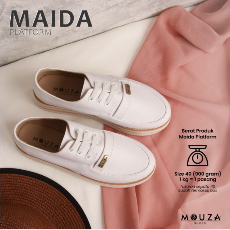 Mouza - Platform Maida by MOUZA Shoes / Sepatu Wedges Hak tinggi Wanita