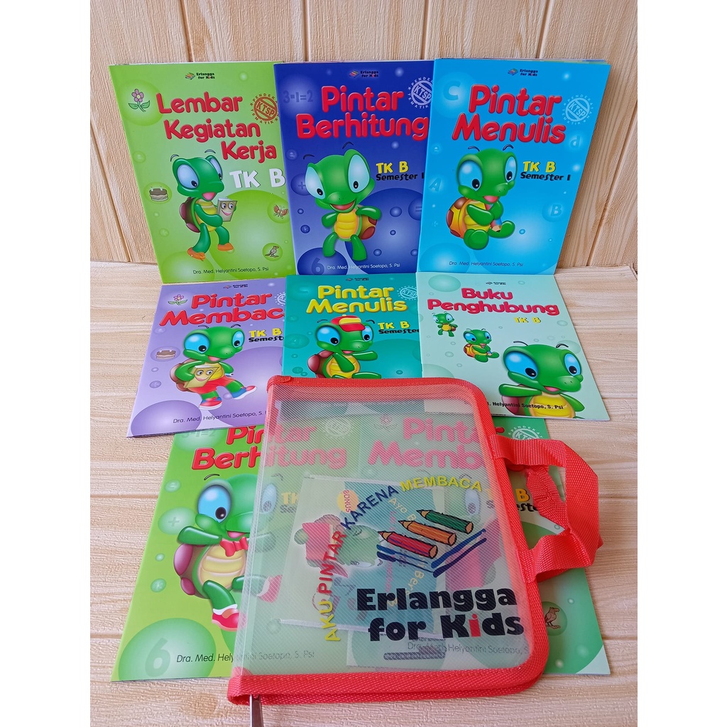 Buku Aktivitas Anak Erlangga For Kids TK B