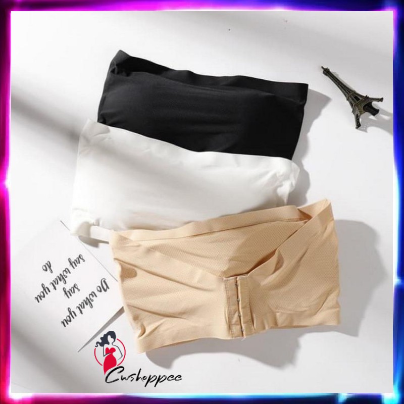 Bra Kemben Polos Seamless Kait Belakang Cup Premium Kebaya Murah Busa Bra Tanpa Tali Murah