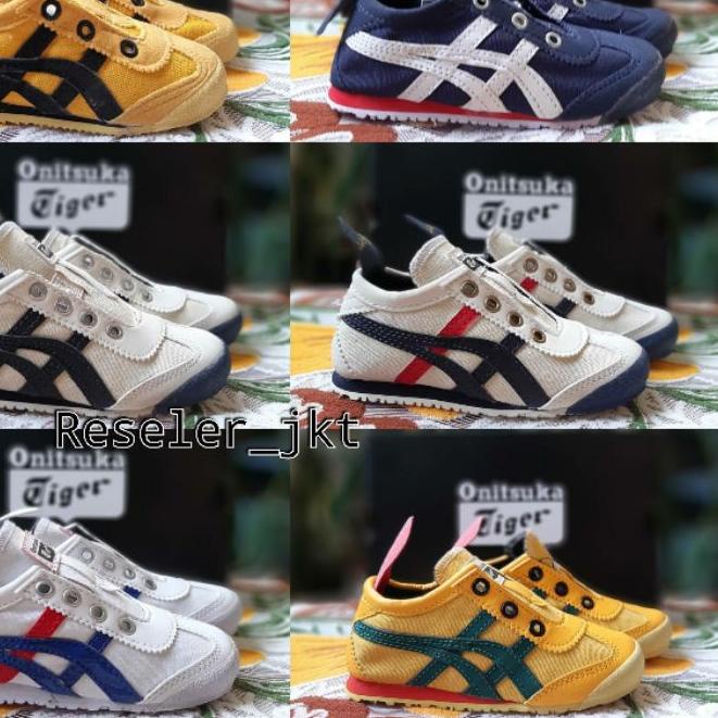 ☆ Sepatu Bayi & Anak Onitsuka Tiger Sepatu Anak Slip On ❀