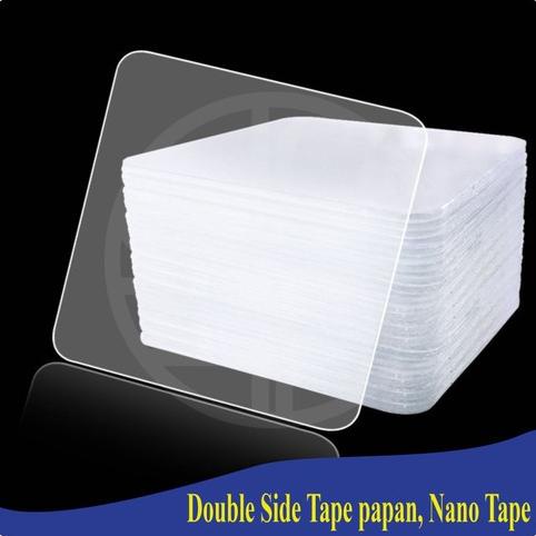 

Magic Tape PAPAN Double Side Tape Bening NANO TAPE Lem Super Kuat