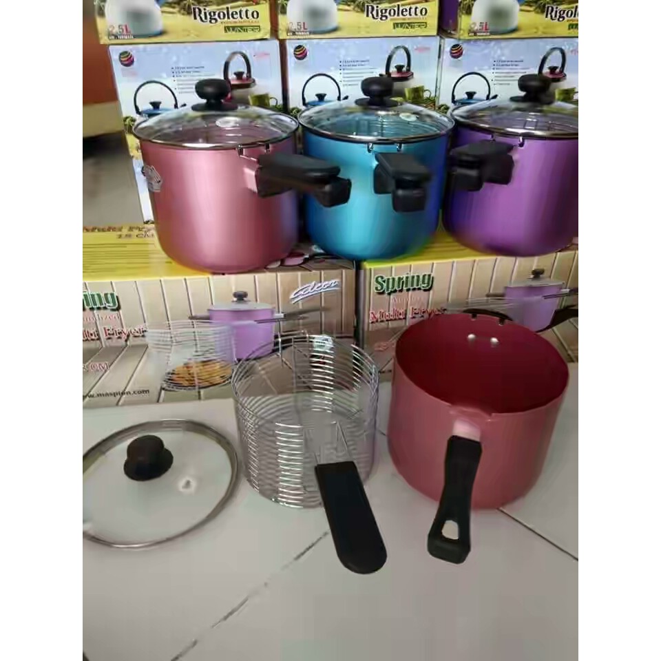Panci Penggorengan Deep Multi Fryer Alcor Maspion