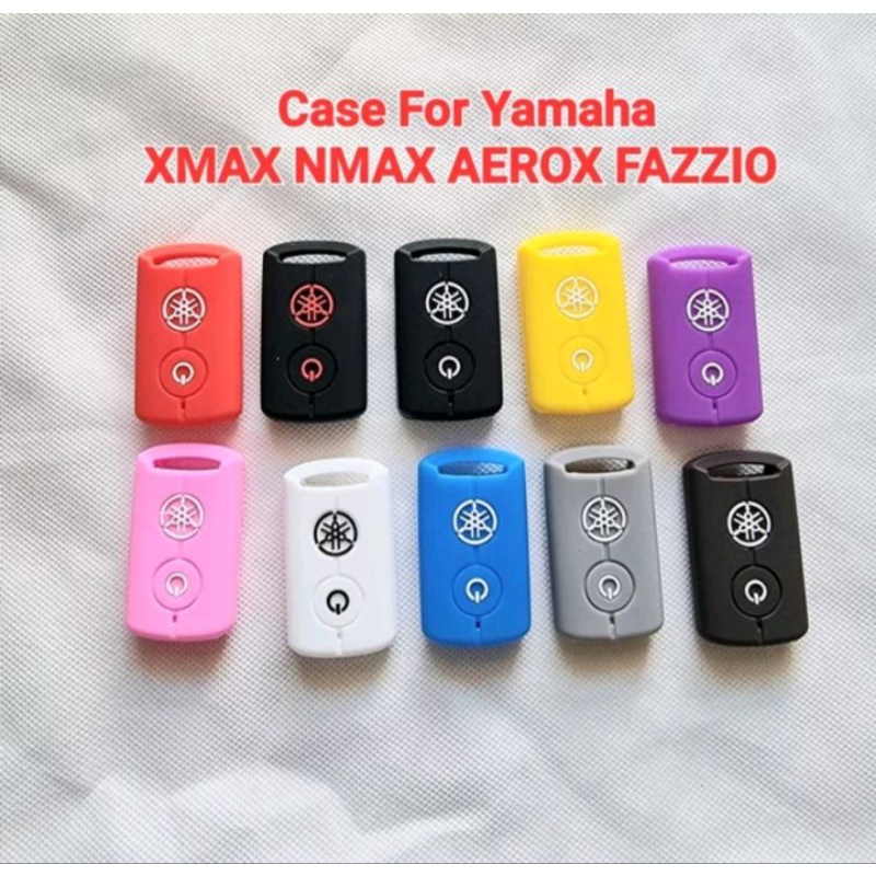 Cover Silicone Smartkey Yamaha AEROX FAZZIO NMAX XMAX Sarung Case Keyless Silikon Filano