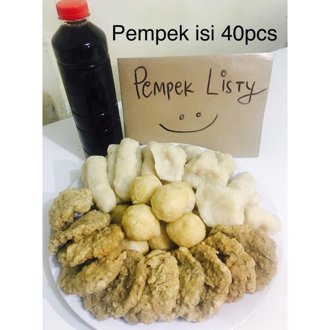 

MAKANAN BEKU / PEMPEK LISTY ISI 40PCS NON COD