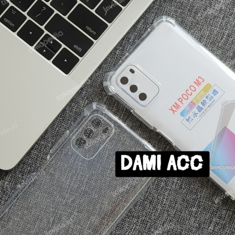 crack pc clear case poco m3 poco m3 pro 5g poco x3 gt f3 f5 transparan silicon