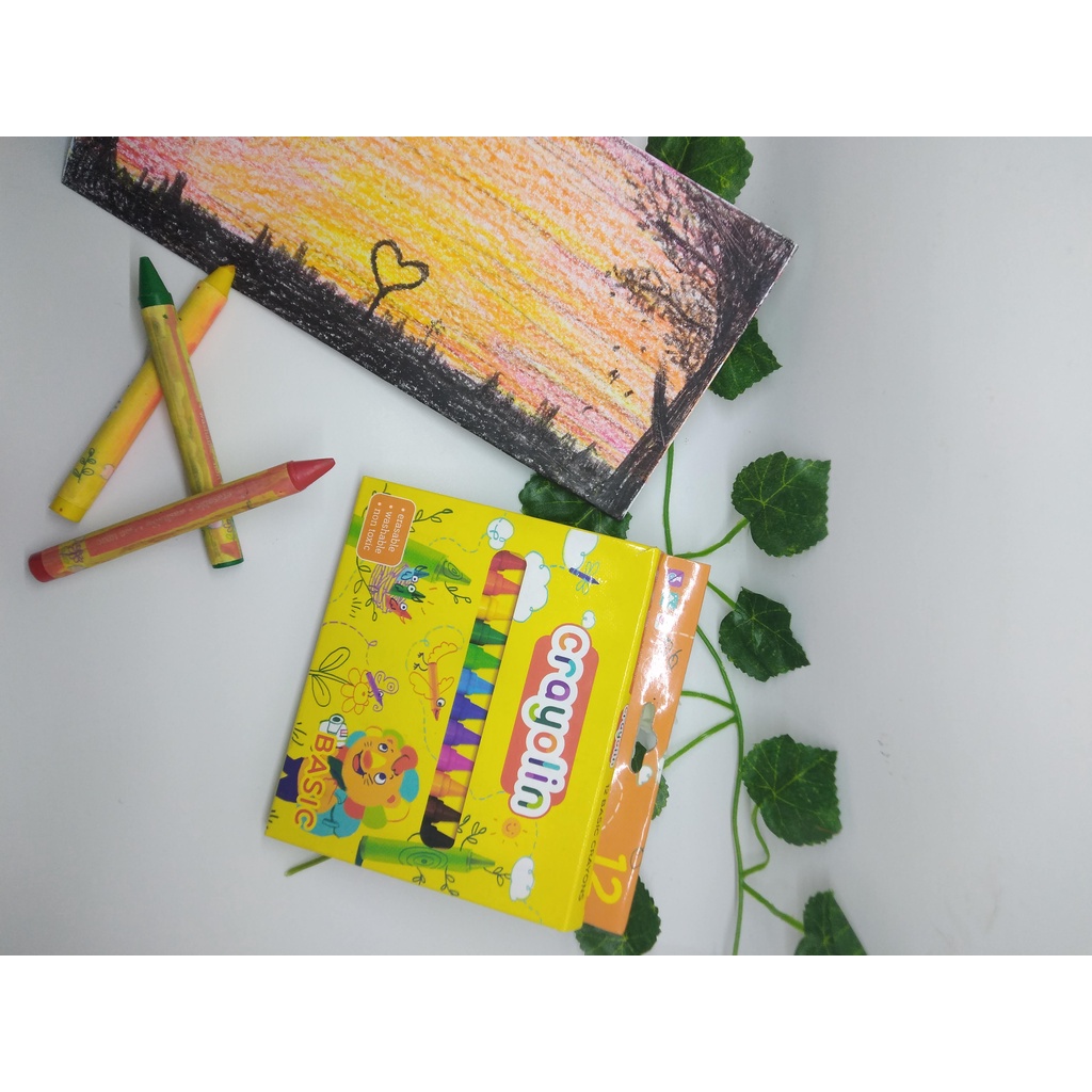 

Crayolin Krayon 12 Warna