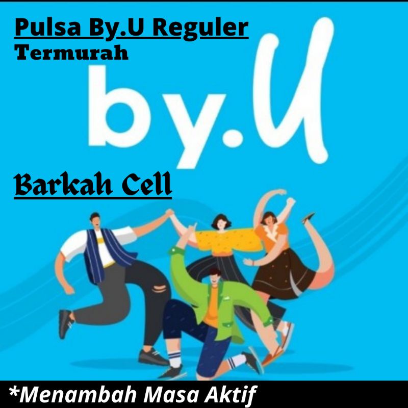 Pulsa Telkomsel By-U Murah - 1000, 2000, 3000, 4000, 5000