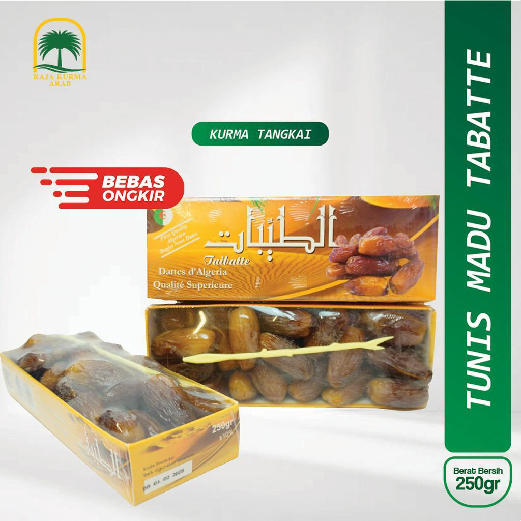 

Kurma Taibatte Tunis Madu 250gr