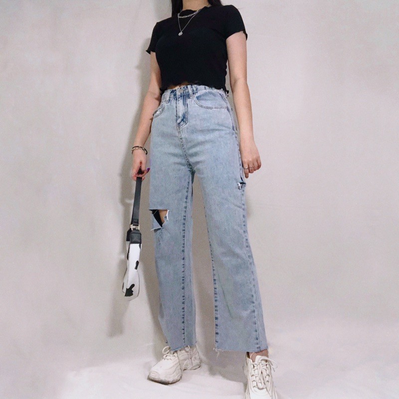 CLOTHIER - Louise Ripped Jeans