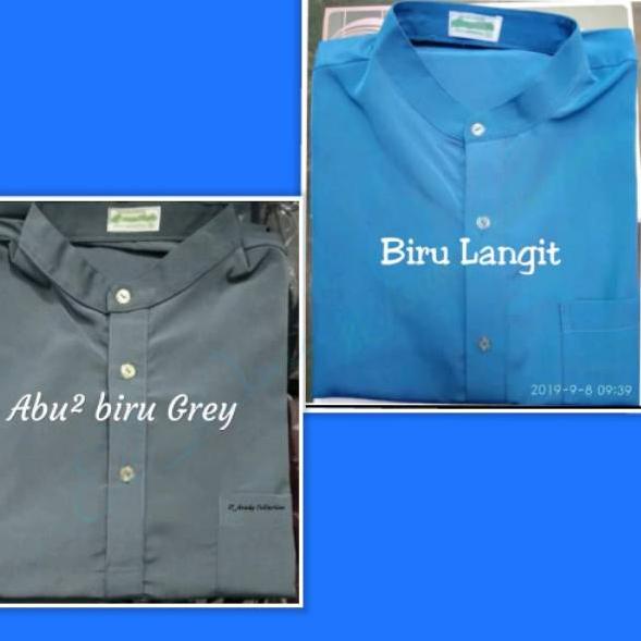 ➾Laris❃➾ ATASAN KURTA/KURTAH/QURTA/QURTAH/GAMIS PAKISTAN SELUTUT PRIA HALUS TEBAL AWET POLOS Hitam P