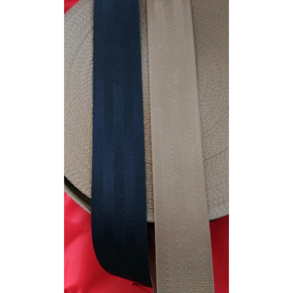 Tali webbing  nylon SB 3,8 cm murah / meter