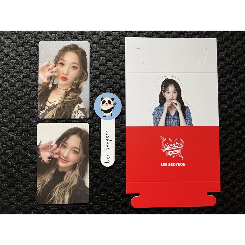Fromis_9 Seoyeon Photocard & Inclusions