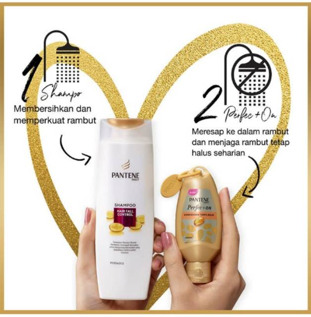 Cara memakai kondisioner pantene