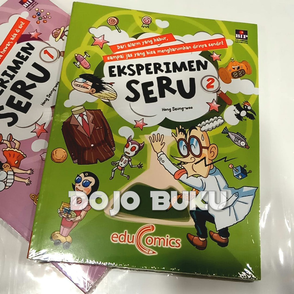 Buku Anak Eksperimen Seru Educomics  by WOONGJIN THINK BIG