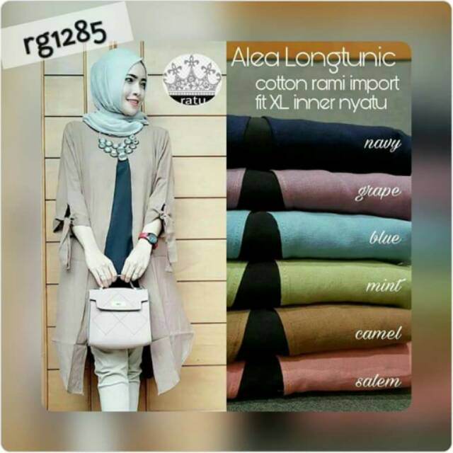 Alea Longtunic / Tunik Jumbo / Atasan Jumbo