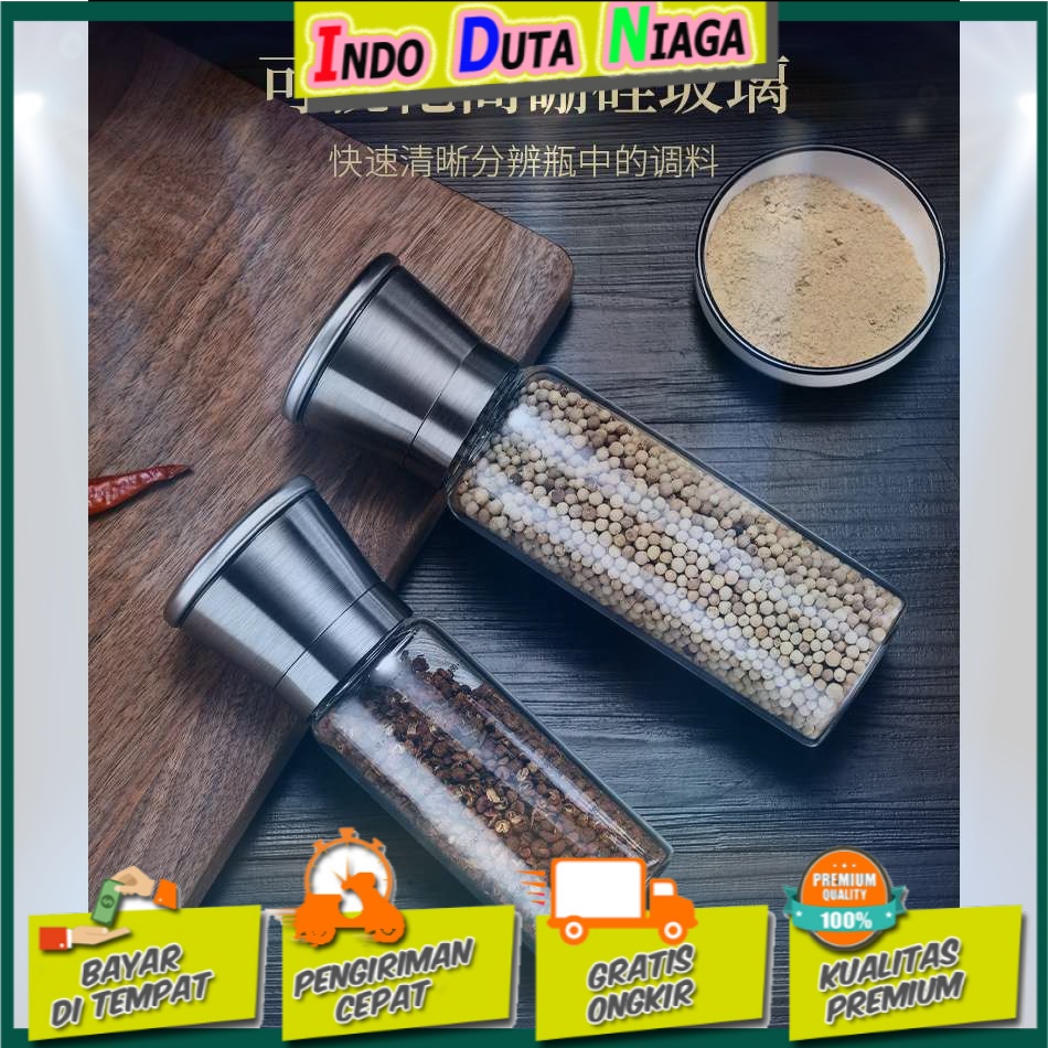 SSGP Penggiling Biji Lada Manual Spice Pepper Mill Grinder - SS304