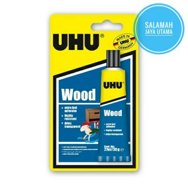 

UHU Household Wood Express 27 ml Blister / Lem Kayu