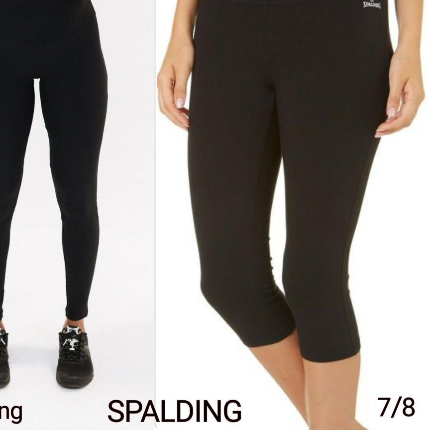 ➪ SPALDING Cotton Legging | Celana Senam | Celana Olahraga - 2419 ➵