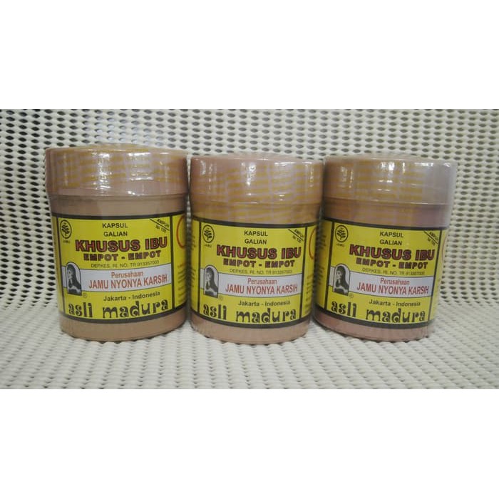 

Jamu Nyonya Karsih Khusus IBu Empot Empot MMM663