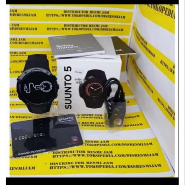 Jam Suunto 5 Black