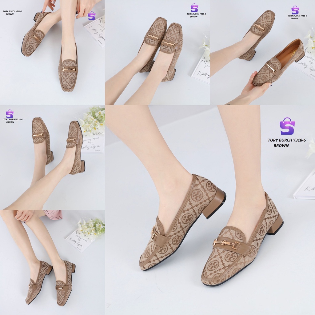 SEPATU LOAFERS LOW HEELS Y318-6