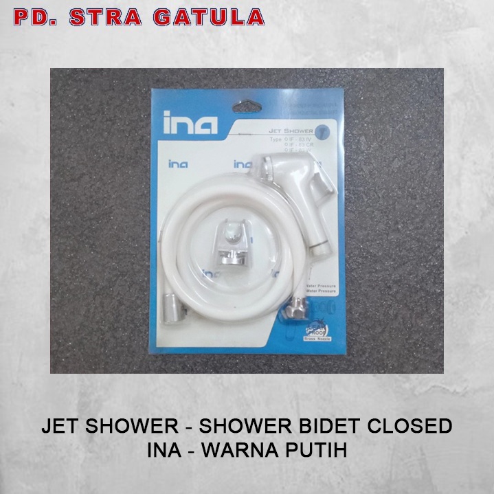 Jual Jet Shower Jet Washer Closed Shower Bidet Closed INA Putih