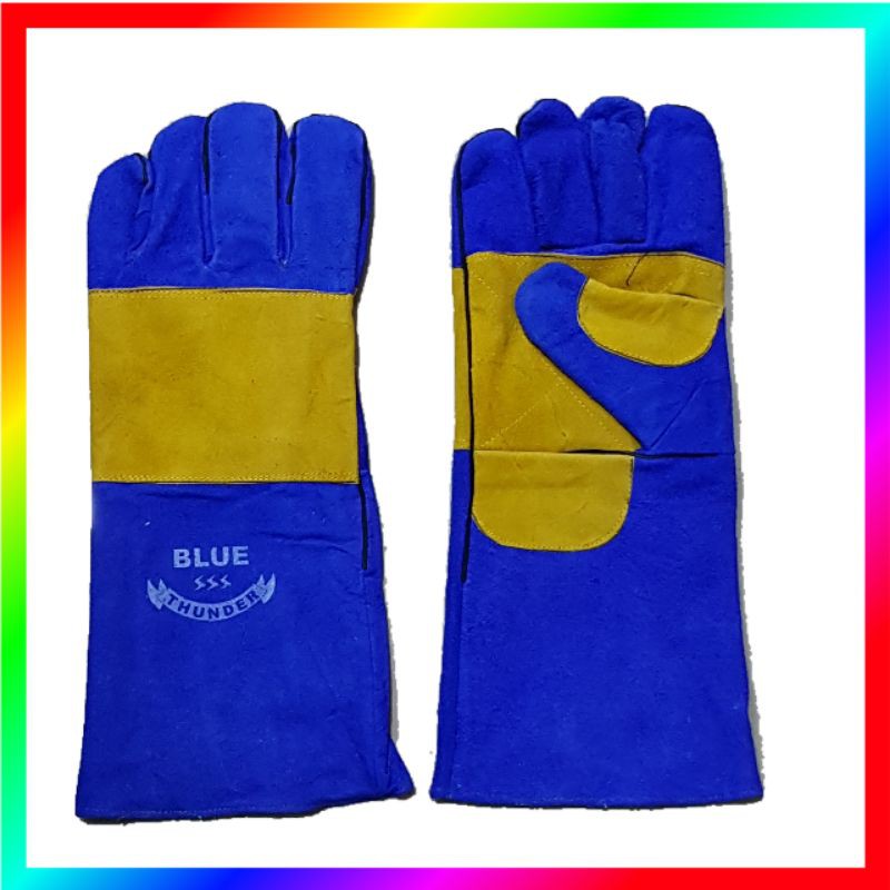 SARUNG TANGAN LAS BLUE THUNDER