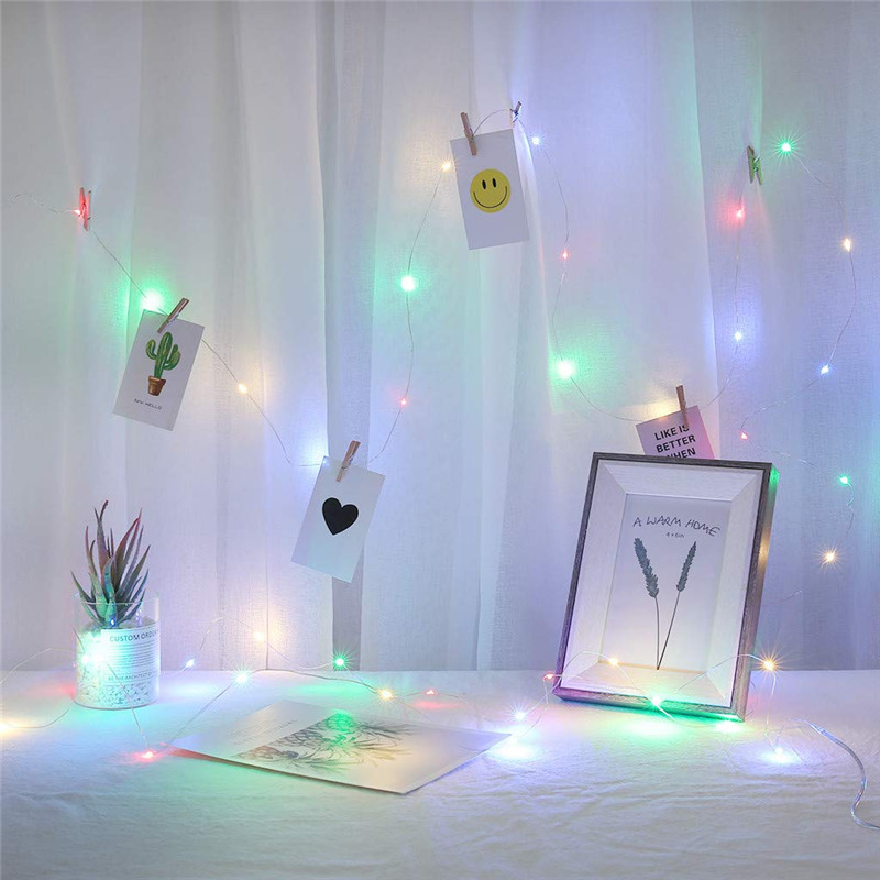 [Photo Clip Led Fairy Lights][Wall Decorative String Lights For Kids Girls Bedroom,Xmas,New Year,Party,Wedding,Birthday]/Hot Sale