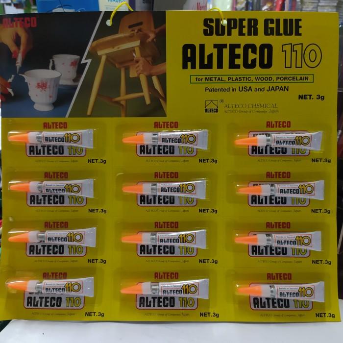 

Lem | Lem Super Glue Alteco Untuk Besi, Plastik, Kayu, Porselin