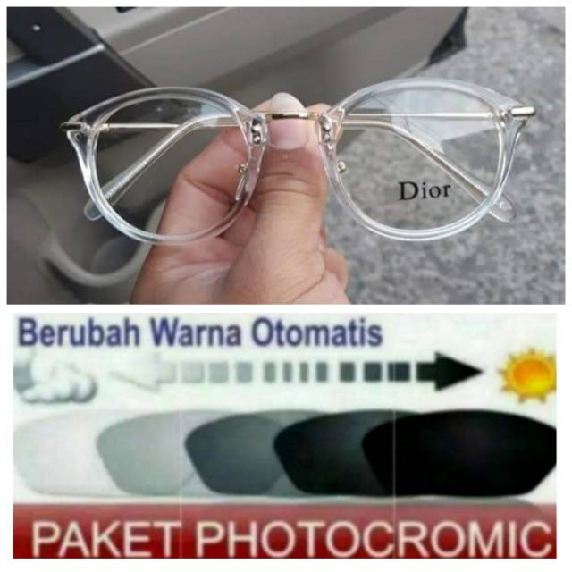 Frame Kacamata Wanita Terbaru Free Lensa Photocromic Anti UV Minus Dan Plus, Kacamata Harlow 8937