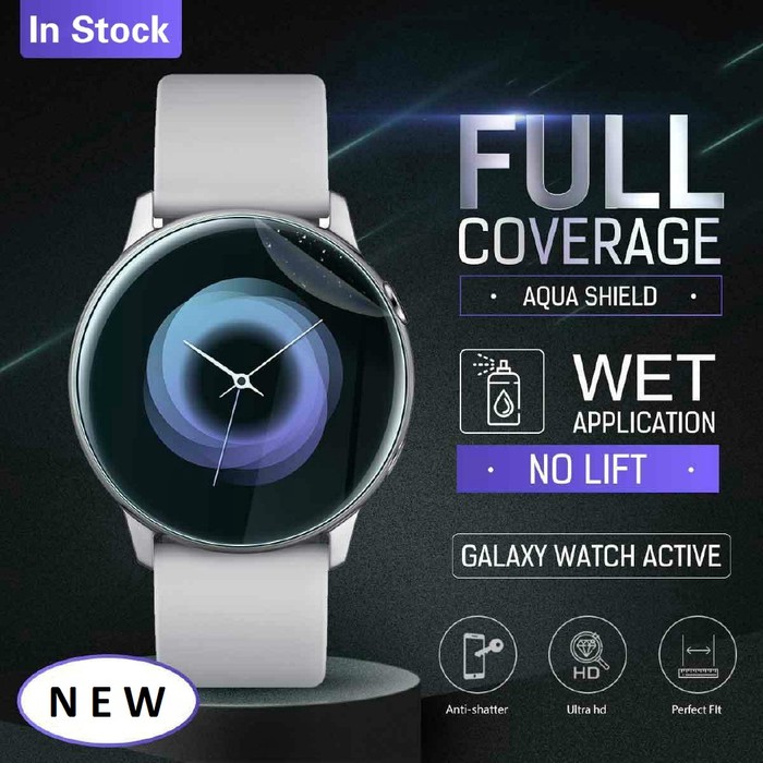 TBI - TEMPERED Samsung Galaxy Watch Active 1 &amp; 2 40mm 44mm Sport Gear Screen Protection