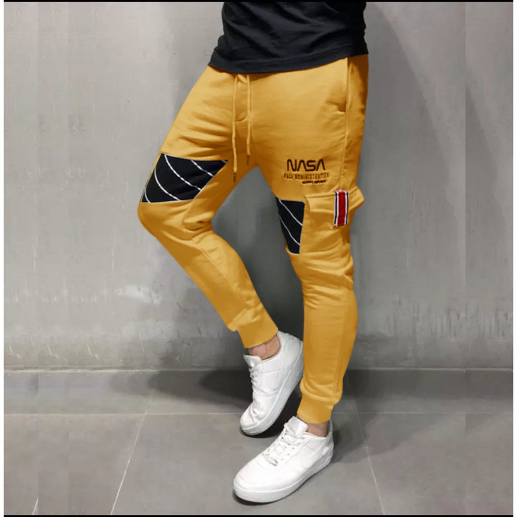 BISA COD/JHOSE/CELANA JOGGER NASA/TERBARU/UNISEX/TERMURAH