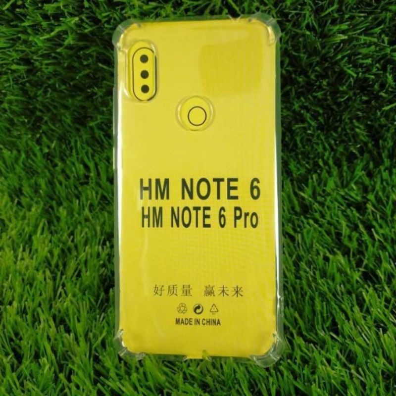 Anti Crack Xiaomi Redmi Note 6 Case Silikon AntiCrack Bening Xiaomi R.Note 6