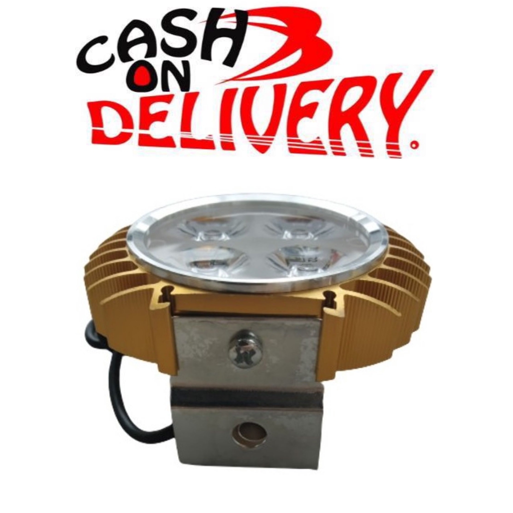 GOLD LED Lampu Sorot Tembak Luxeon 4 Mata Slim GOLD