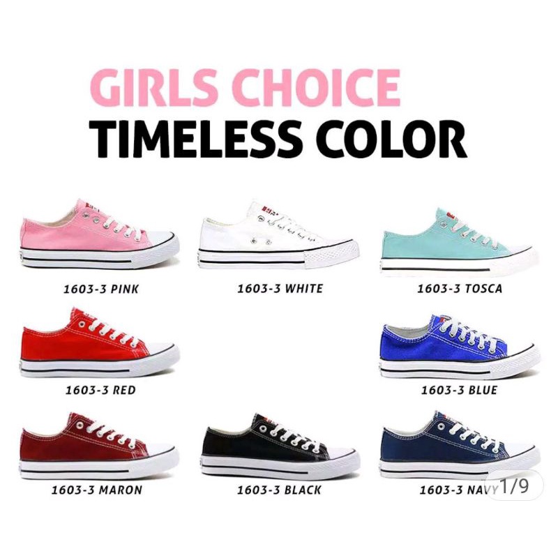 GRADE ORI sepatu converse (TANPA BOX) beli 2psg cuma 1kg