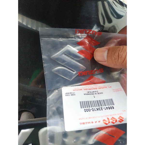 Emblem/Stiker Logo Suzuki Shogun 125 SP lama 4x4 cm