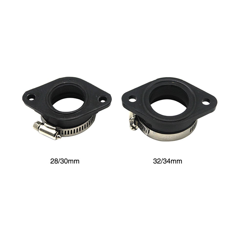 ZSDTRP Rubber Adapter Inlet Intake Pipe fit on KOSO Maikuni PWK KEIHIN OKO 21 24 26 28 30 32 34mm Carburetor Universal UTV ATV-1