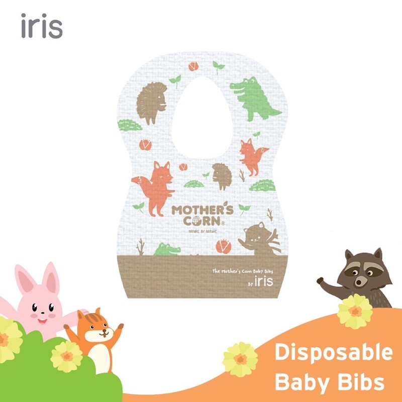 IRIS DISPOSABLE BABY BIBS / IRIS BREASTPAD ECER