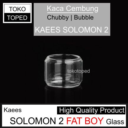 Fat Boy Kaees SOLOMON 2 Replacement Glass | kaca cembung bubble v2