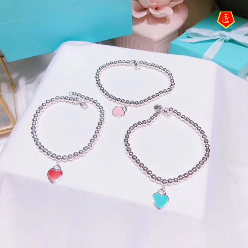 [Ready Stock]Simple Elegant Heart-Shaped Bracelet