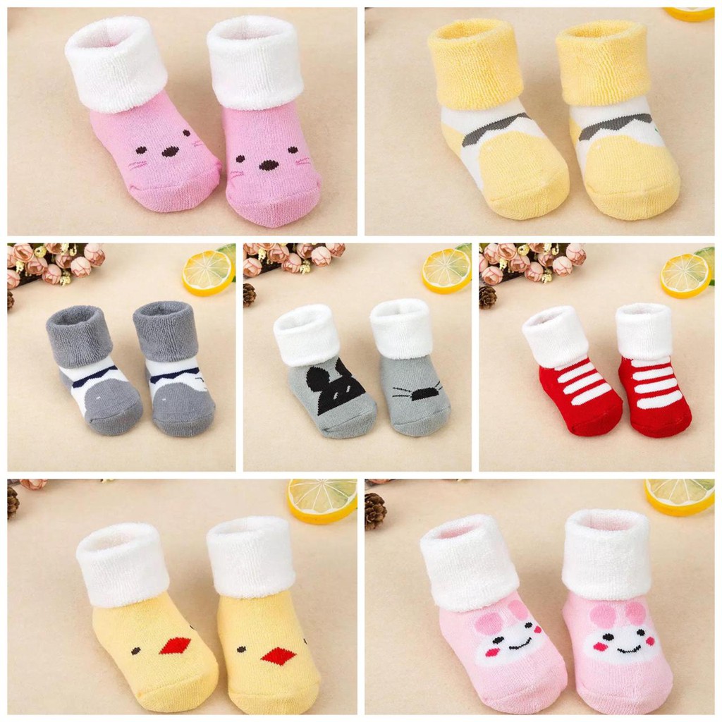 Kaos Kaki Anak / Kaos Kaki Bayi Motif Cakep Import KOREA