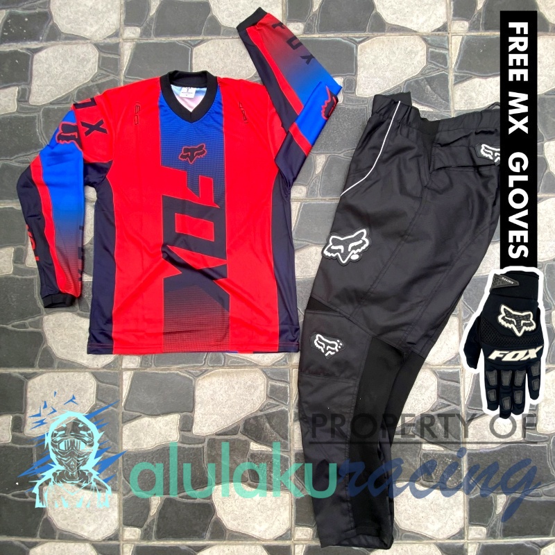 Jersey &amp; Celana MX Trail Motocross - Paket Bundling FOCT0501-F41