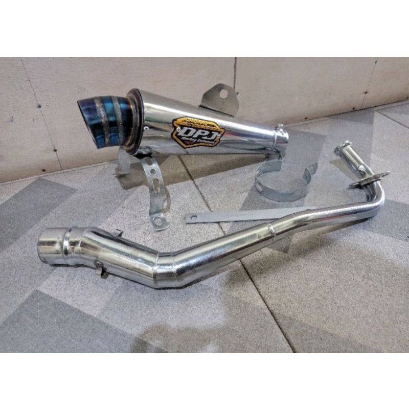 Knalpot Racing DPJ Suzuki spin125 SkyDrive skywave Hayate