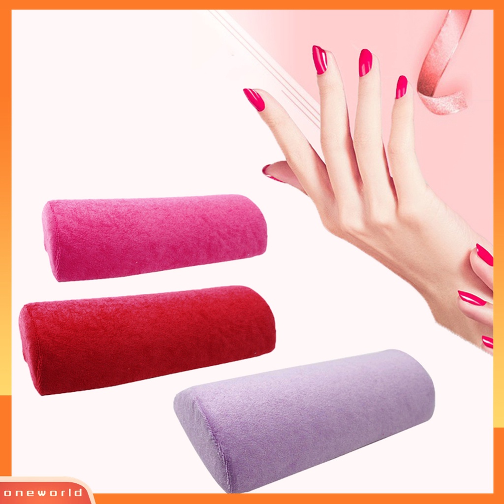 (ONWO) Bantal Penyangga Tangan Dengan Resleting Untuk Manicure