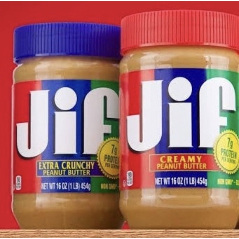 

JIF PEANUT BUTTER CREAMY / EXTRA CRUNCHY 454 g