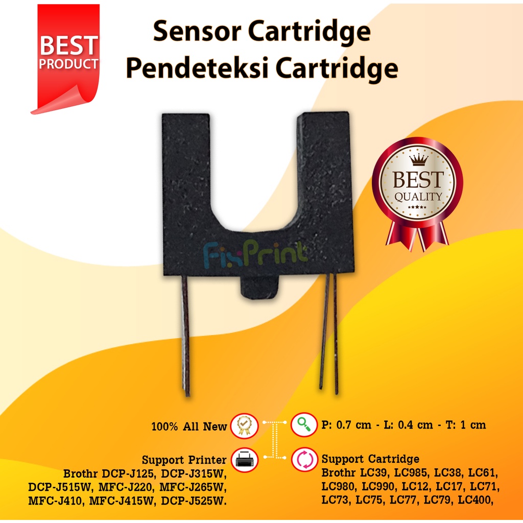 Sensor Ink Cartridge Brother, Sensor Pendeteksi Cartridge Printer Brother